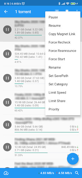 Play QBittorrent remote 