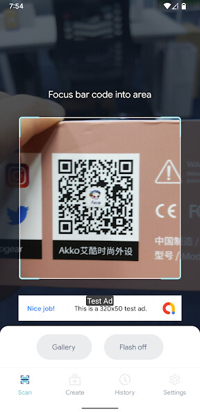 Play QR Scanner - Barcode Reader 