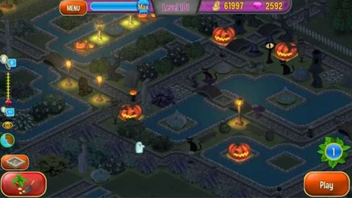 Play Queen's Garden 3: Halloween 
