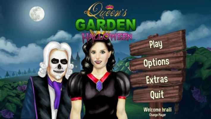 Play Queen's Garden 3: Halloween 