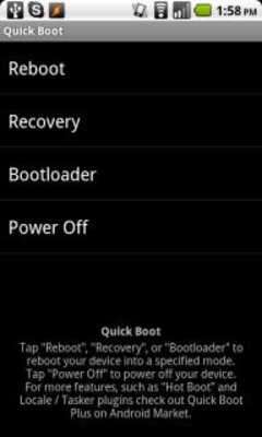 Play Quick Boot (Reboot) 