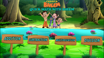 Play APK Quick Math with Bheem  and enjoy Quick Math with Bheem with UptoPlay com.greengold.FastAdditionAndSubtraction