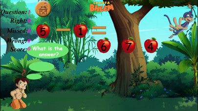 Play APK Quick Math with Bheem  and enjoy Quick Math with Bheem with UptoPlay com.greengold.FastAdditionAndSubtraction