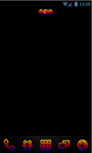 Play Rainbow Go Launcher theme 