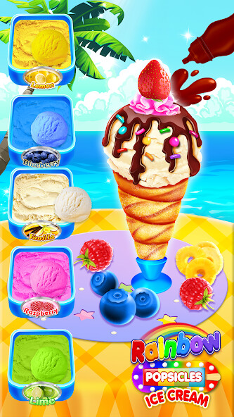 Play Rainbow Ice Cream & Popsicles Play Rainbow Ice Cream & Popsicles