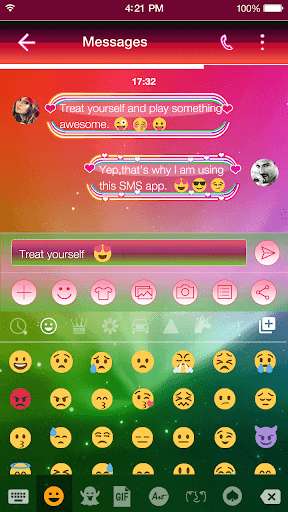 Play APK Rainbow Sky Keyboard Theme  and enjoy Rainbow Sky Keyboard Theme with UptoPlay emoji.keyboard.emoticonkeyboard
