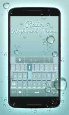 Play Rain Keyboard Theme 