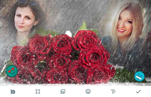 Play APK Rain Rose Photo Frames  and enjoy Rain Rose Photo Frames with UptoPlay exito.photo.frame.rainrose