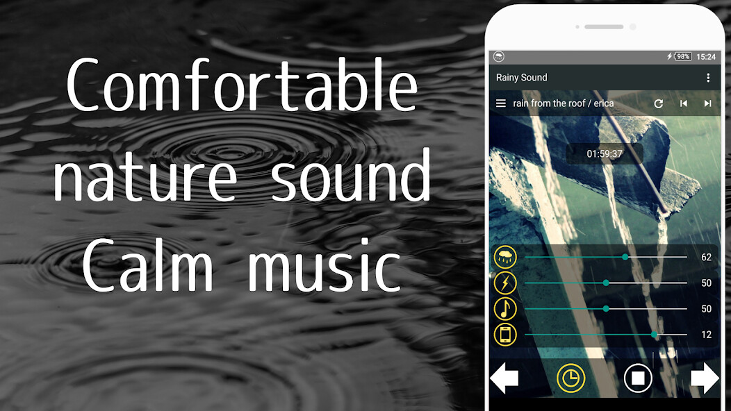 Play Rainy Sound comfortable sleep 
