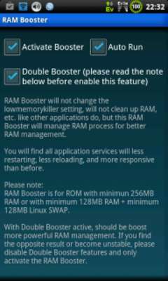Play RAM Booster (root) 