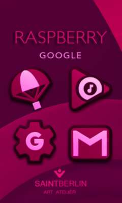 Play Raspberry HD Icon Pack 