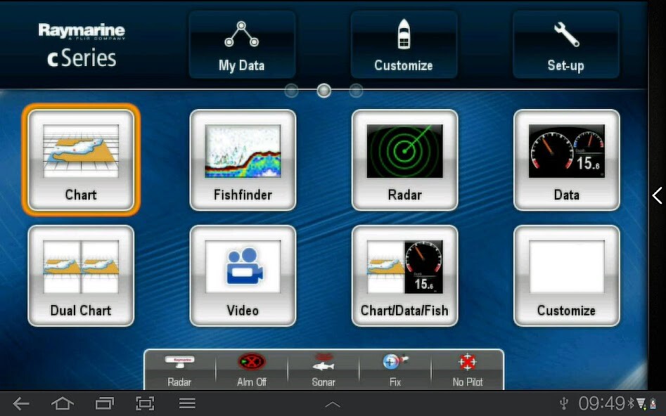 Play APK RayControl  and enjoy RayControl with UptoPlay com.raymarine.RayControl