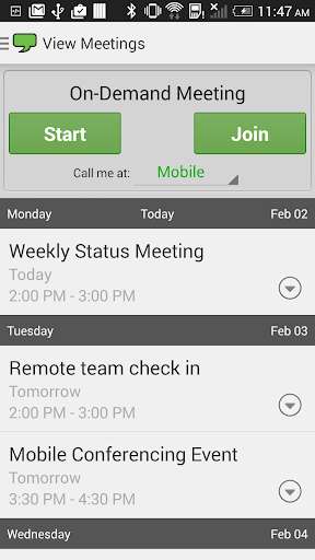 Play APK ReadyTalk Conferencing  and enjoy ReadyTalk Conferencing with UptoPlay com.ecovate.client.android