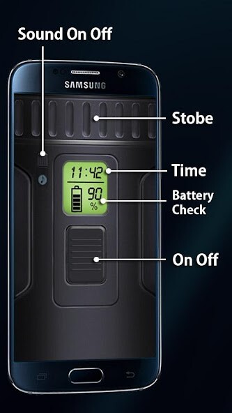 Play APK Real Flashlight  and enjoy Real Flashlight with UptoPlay com.GameKore.RealFlashLight