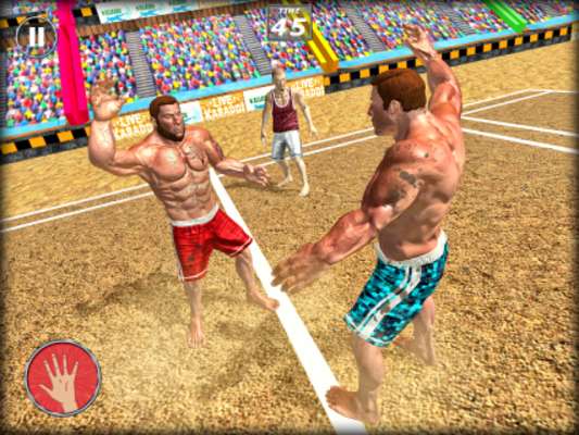 Play Real Kabaddi Fighting - Wrestling Game 