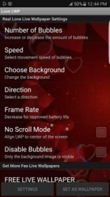 Play Real Love Live Wallpaper 