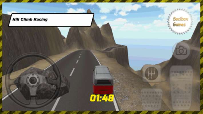 Play Real Minibus Hill Climb 
