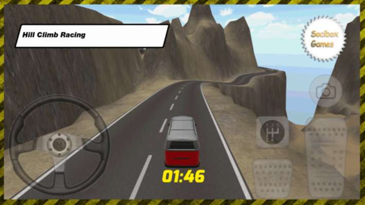 Play Real Minibus Hill Climb 