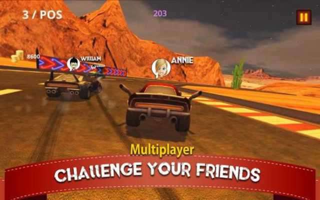 Play Real Multiplayer Racing 
