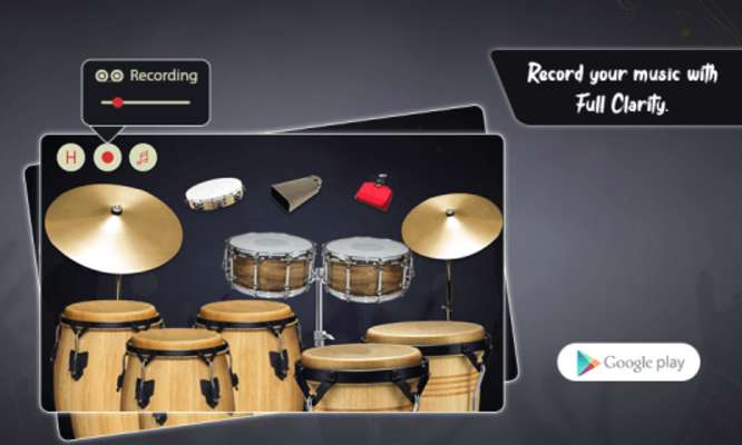 Play Real Percussion, Congas & Drums 