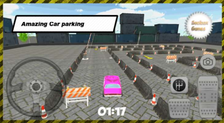 Play Real Pink Car Parking 