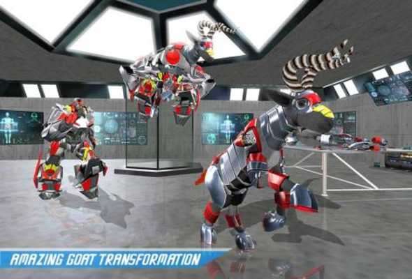 Play Real Robot Goat Simulator: Robot Transforming Game 
