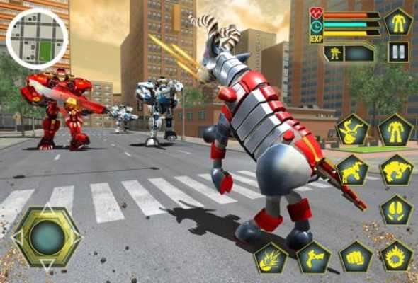 Play Real Robot Goat Simulator: Robot Transforming Game 