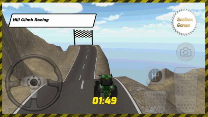 Play Real Tractor Hill Climb Racing 