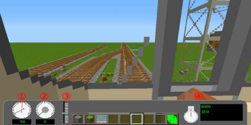 Play Real Train Mod Minecraft 
