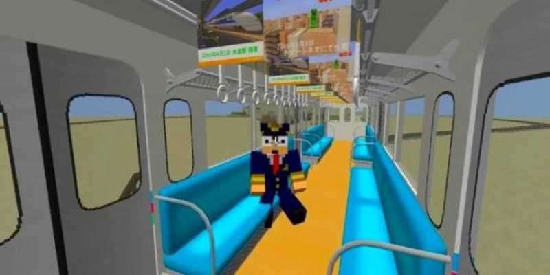 Play Real Train Mod Minecraft 