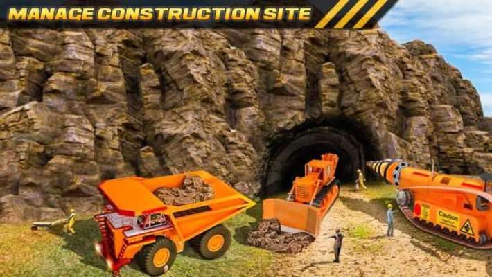 Play Real tunnel construction 3D 