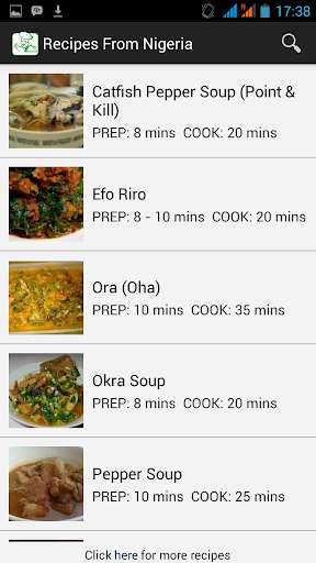 Play APK Recipes from Nigeria  and enjoy Recipes from Nigeria with UptoPlay com.exolvemedia.naijarecipes