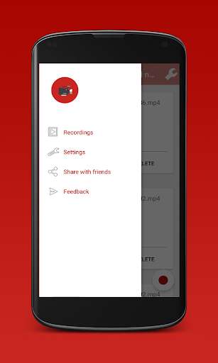 Play Record my screen hd no root 