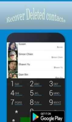 Play Recover Deleted contacts 2016 