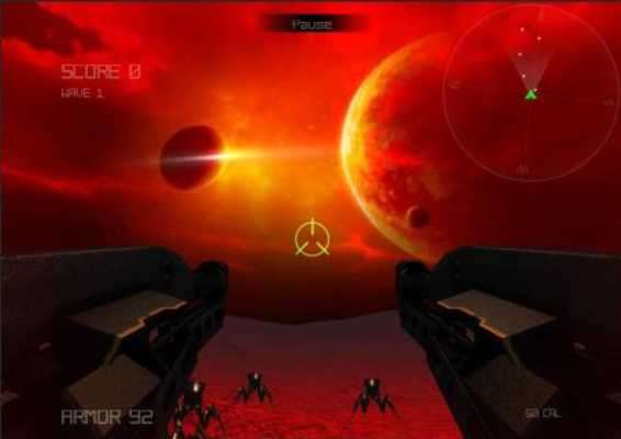 Play Red Planet Alien Shooter 