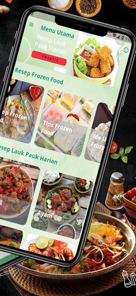 Play APK Resep Lauk Pauk Harian Praktis  and enjoy Resep Lauk Pauk Harian Praktis with UptoPlay com.putraharyatistudio.Harian.Laukpauk.PraktisResep