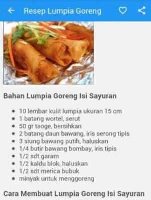 Play Resep Lumpia Goreng Jajanan 