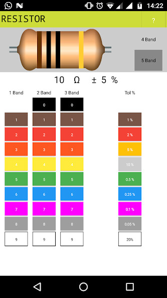 Play Resistor App 
