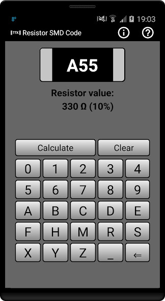 Play APK Resistor SMD code calculator  and enjoy Resistor SMD code calculator with UptoPlay mwave.resistor_smd_code