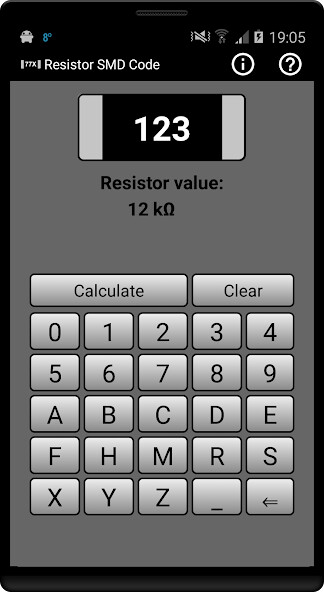 Play APK Resistor SMD code calculator  and enjoy Resistor SMD code calculator with UptoPlay mwave.resistor_smd_code