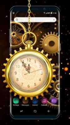 Play Retro Golden Clock Wallpaper Live 2019 Play Retro Golden Clock Wallpaper Live 2019
