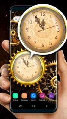 Play Retro Golden Clock Wallpaper Live 2019 Play Retro Golden Clock Wallpaper Live 2019