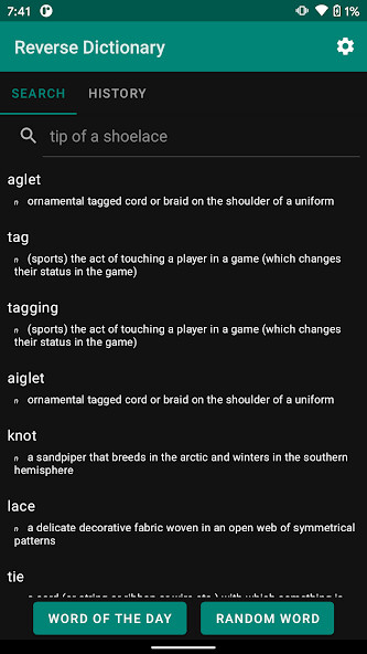 Play APK Reverse Dictionary  and enjoy Reverse Dictionary with UptoPlay com.revictionary.OffAndApp