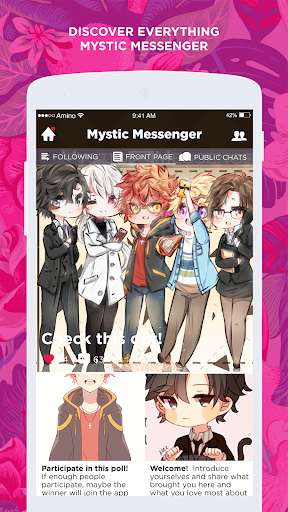 Play APK RFA Amino for Mystic Messenger  and enjoy RFA Amino for Mystic Messenger with UptoPlay com.narvii.amino.x29226853