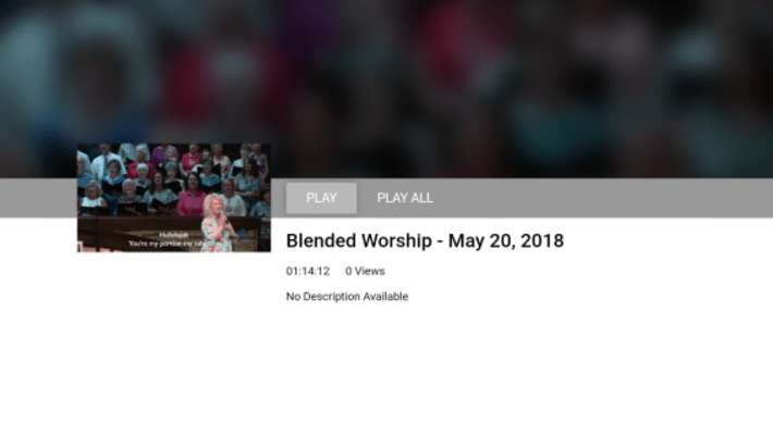 Play Ridgecrest Baptist Church 