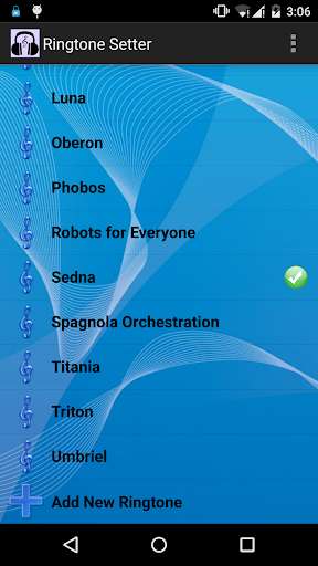 Play Ringtone Setter 