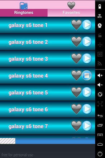 Play APK ringtones S6 edge galaxy  and enjoy ringtones S6 edge galaxy with UptoPlay com.kirkoz.galaxy.s6.edge.ringtones