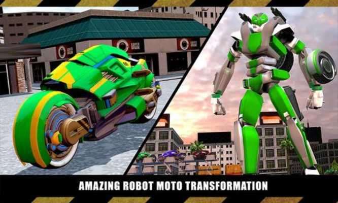 Play Robot Bike Parking - Transport Truck Adventure 