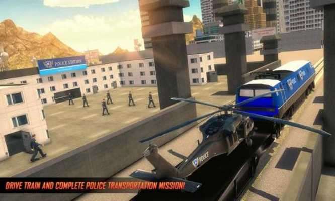 Play Robot Police Train Transformation FPS Shooter 