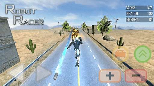 Play APK Robot Racer :  Battle on Highway  and enjoy Robot Racer :  Battle on Highway with UptoPlay com.ademoktay.sahinabi